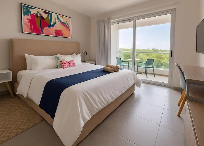 Steps From 5th Ave With Rooftop Pool Gym & Cinema Holiday home Playa del Carmen